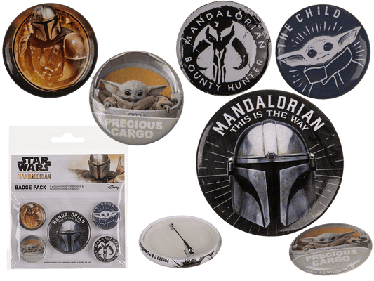 Badge, Star Wars - The Mandalorian,