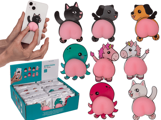 Mobile phone bum sticker, ca. 7,5 cm,