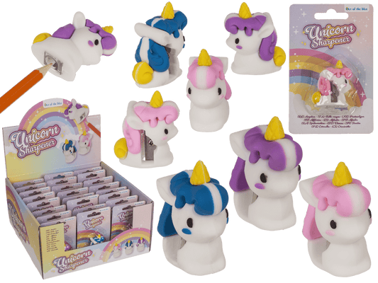 Sharpener, Unicorn, approx. 3,6 x 4,5 cm,