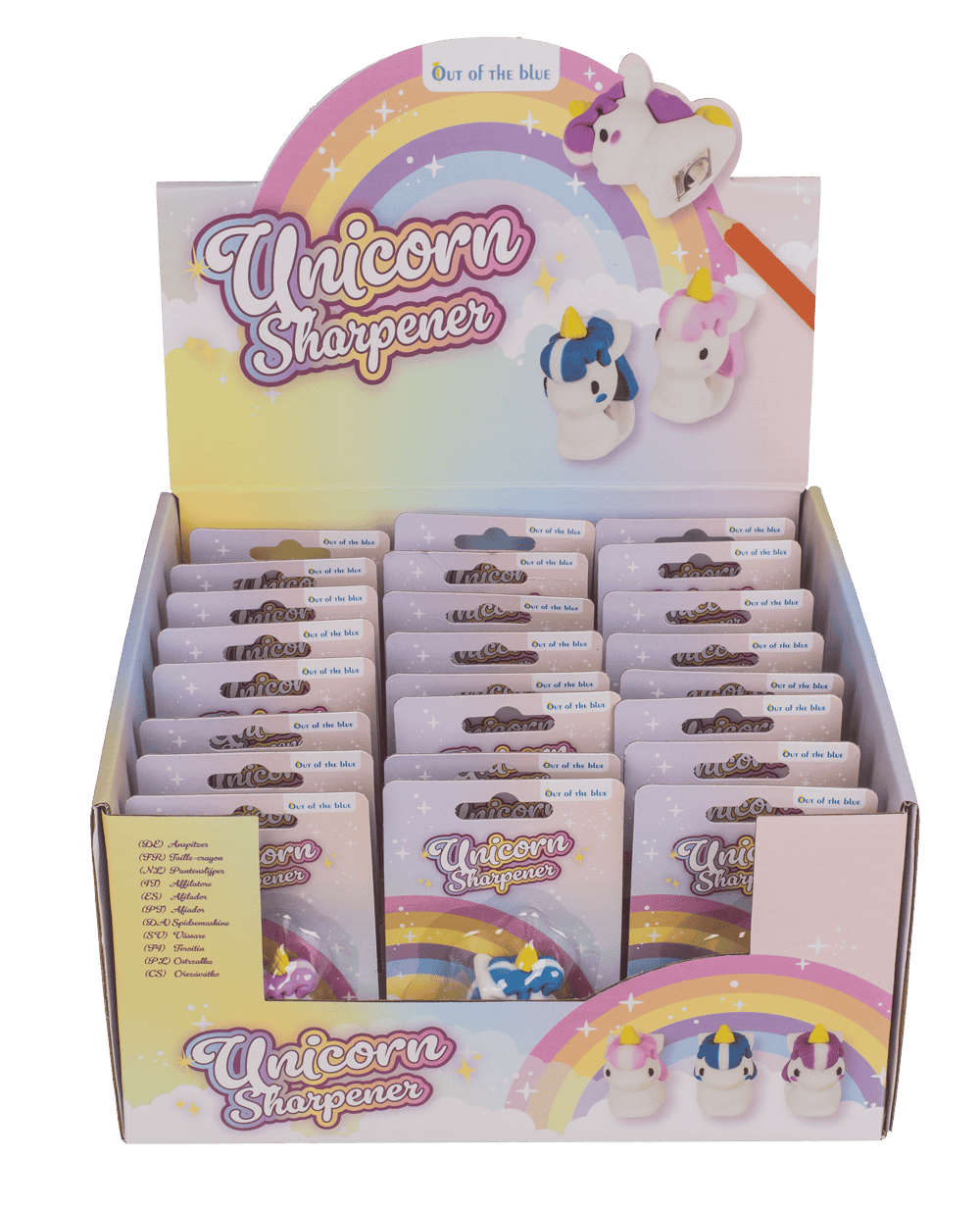 Sharpener, Unicorn, approx. 3,6 x 4,5 cm,