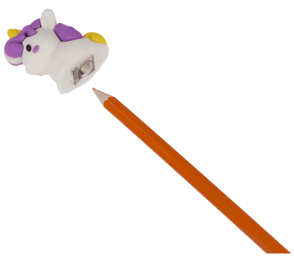 Sharpener, Unicorn, approx. 3,6 x 4,5 cm,