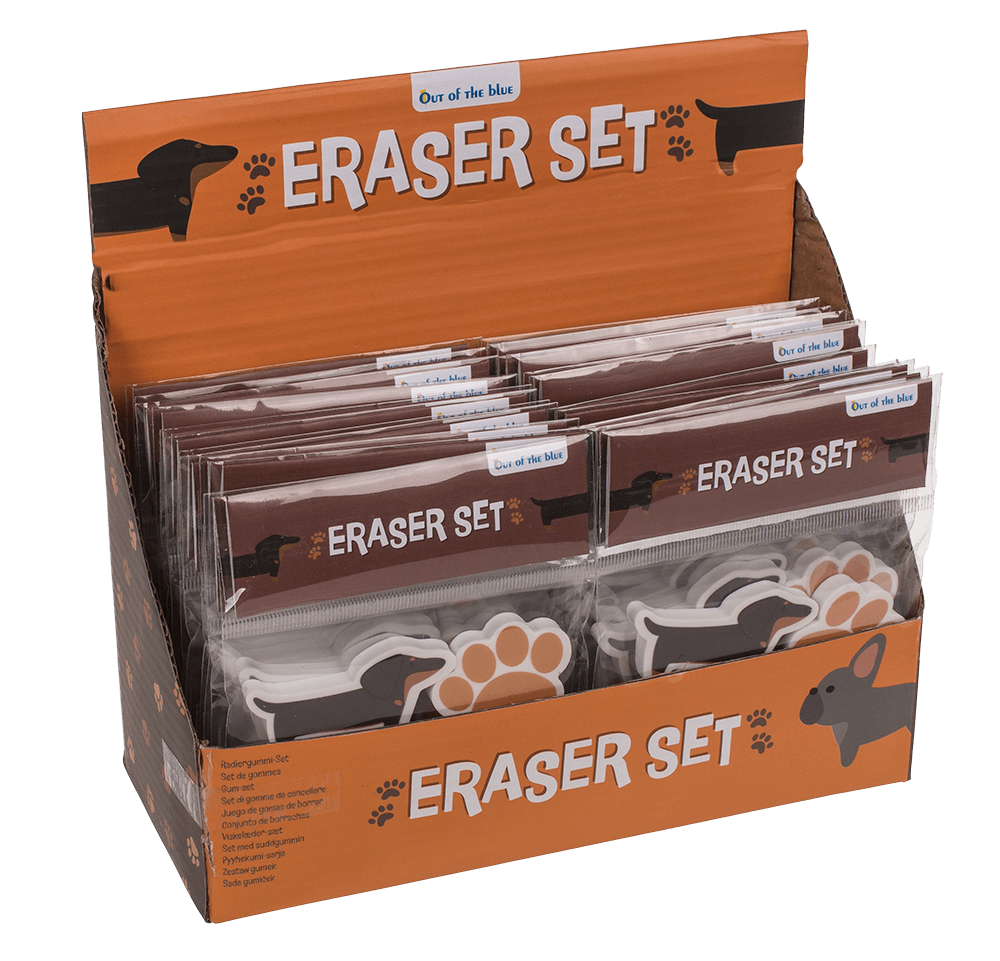 Eraser, Dog, approx. 12,5 x 6,5 cm,