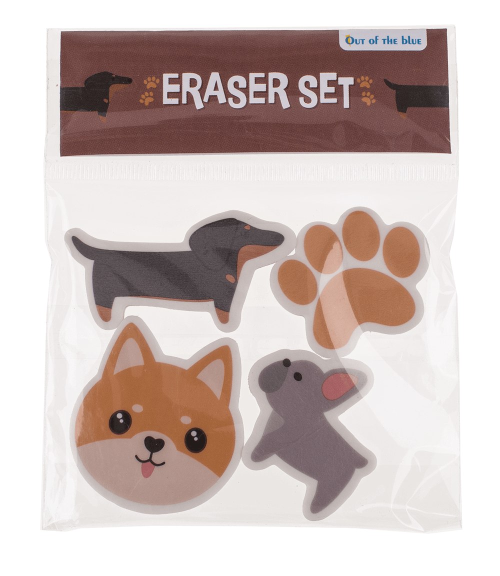 Eraser, Dog, approx. 12,5 x 6,5 cm,