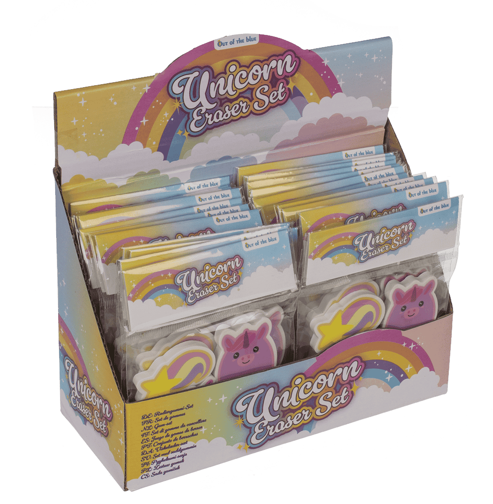 Eraser, Unicorn, approx. 5 cm,