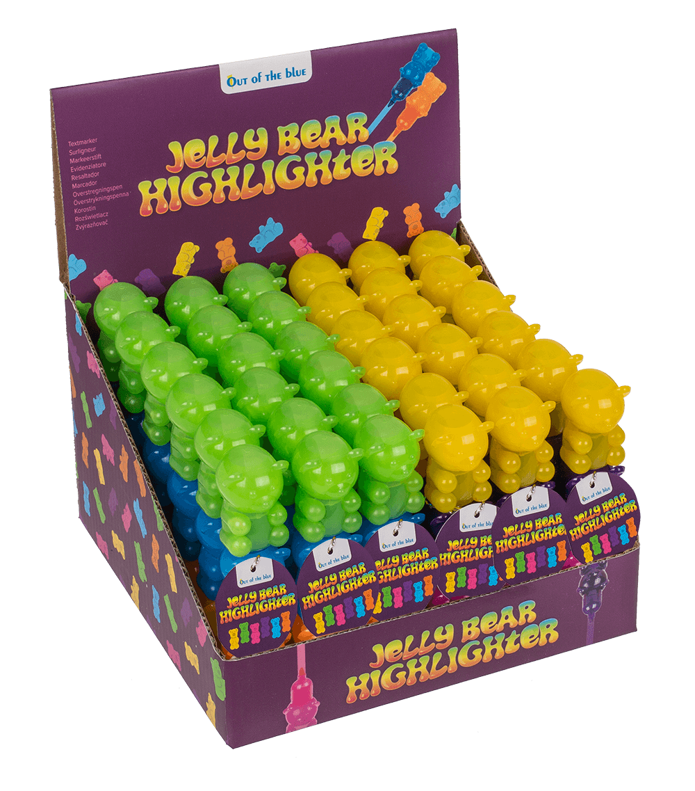 Highlighter, Bear, approx. 11,5 cm,