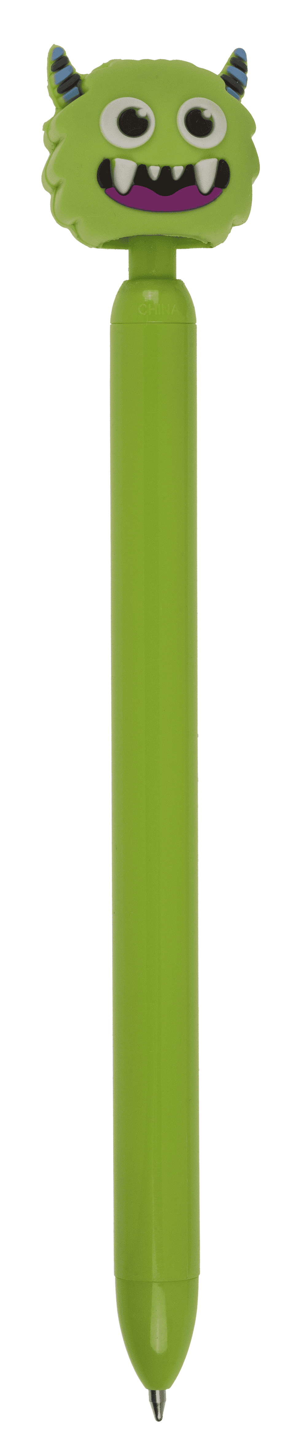 Pen, Monster, with spinning topper,