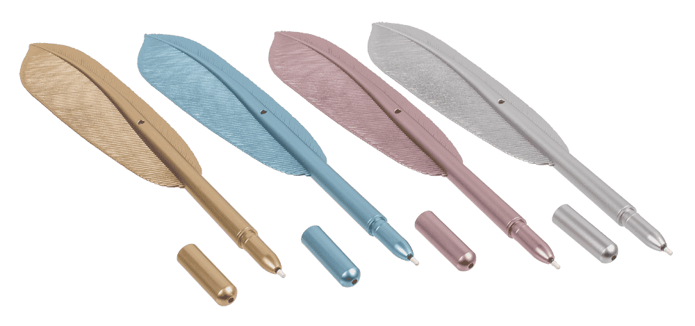 Pen, Feather, approx. 21 cm,