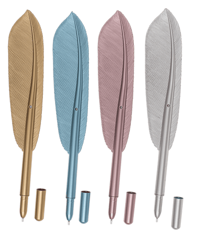 Pen, Feather, approx. 21 cm,