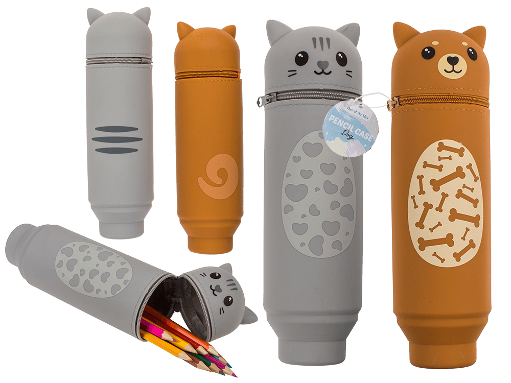 Pencil case, Dog & Cat,