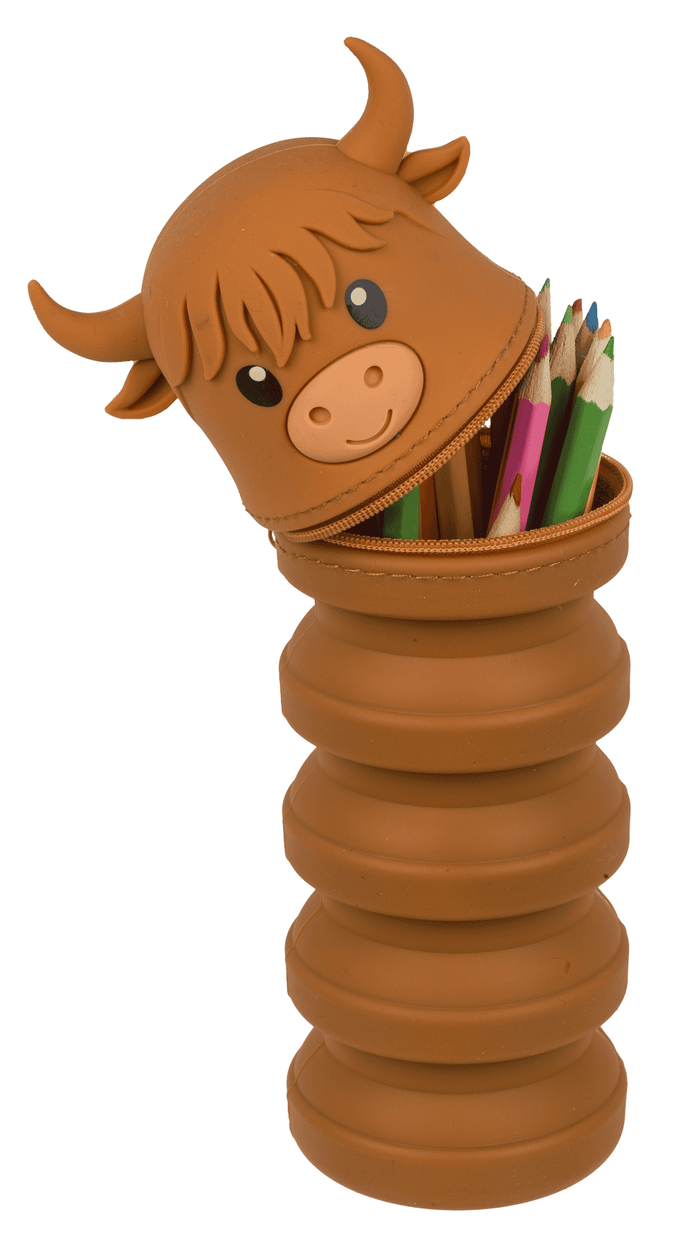 Pop-up pencil case, Highland Cow,