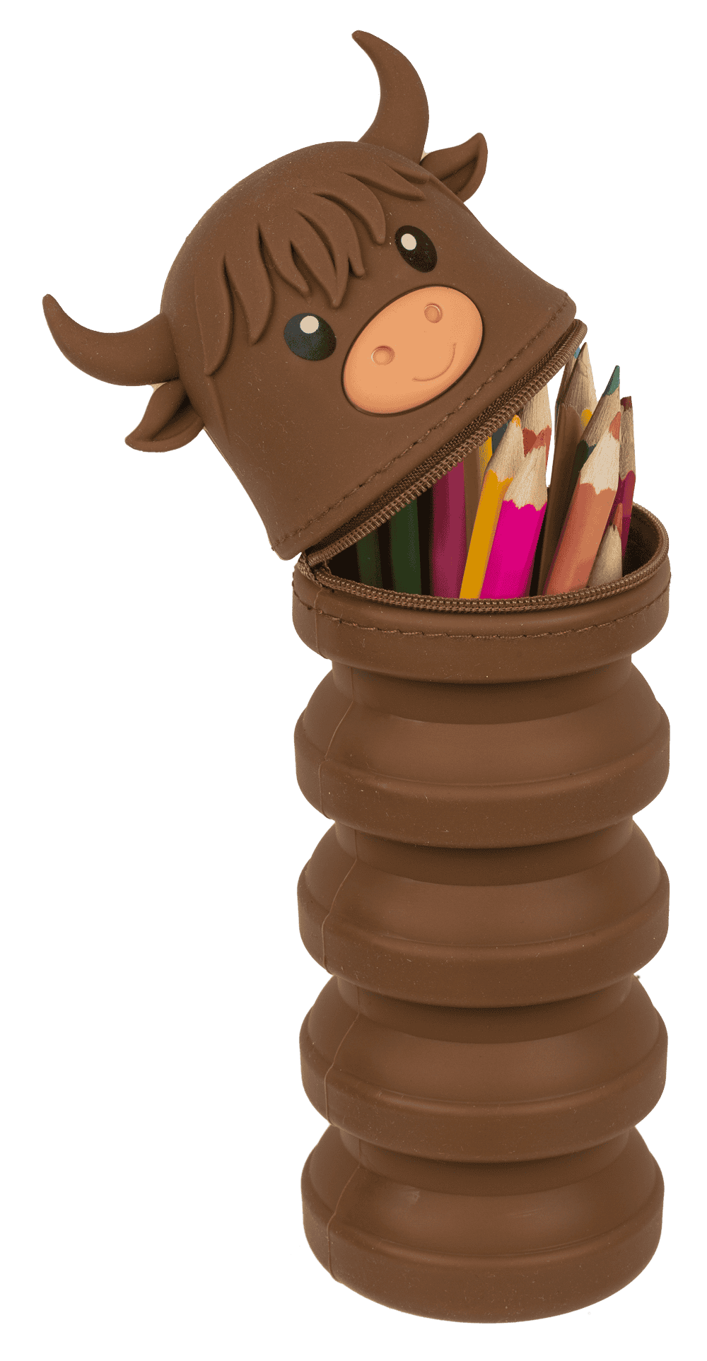 Pop-up pencil case, Highland Cow,