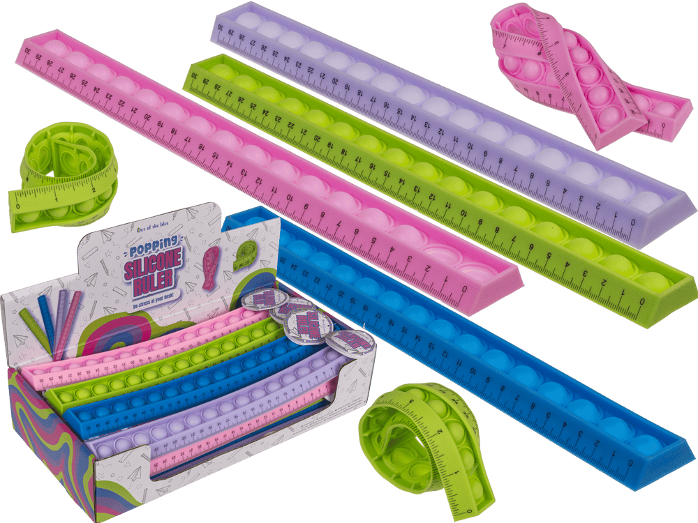 Silicone ruler, 31,5 cm,