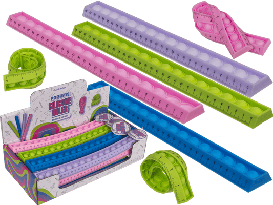Silicone ruler, 31,5 cm,
