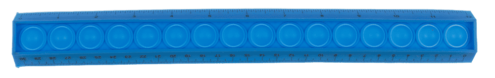 Silicone ruler, 31,5 cm,