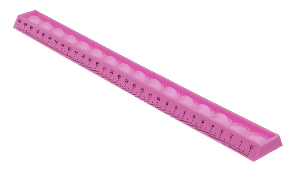 Silicone ruler, 31,5 cm,