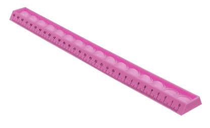 Silicone ruler, 31,5 cm,
