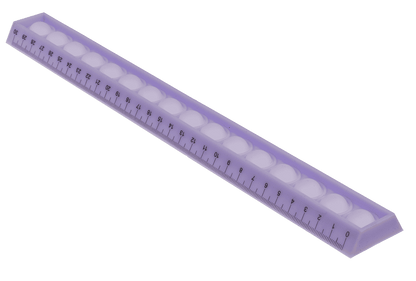 Silicone ruler, 31,5 cm,