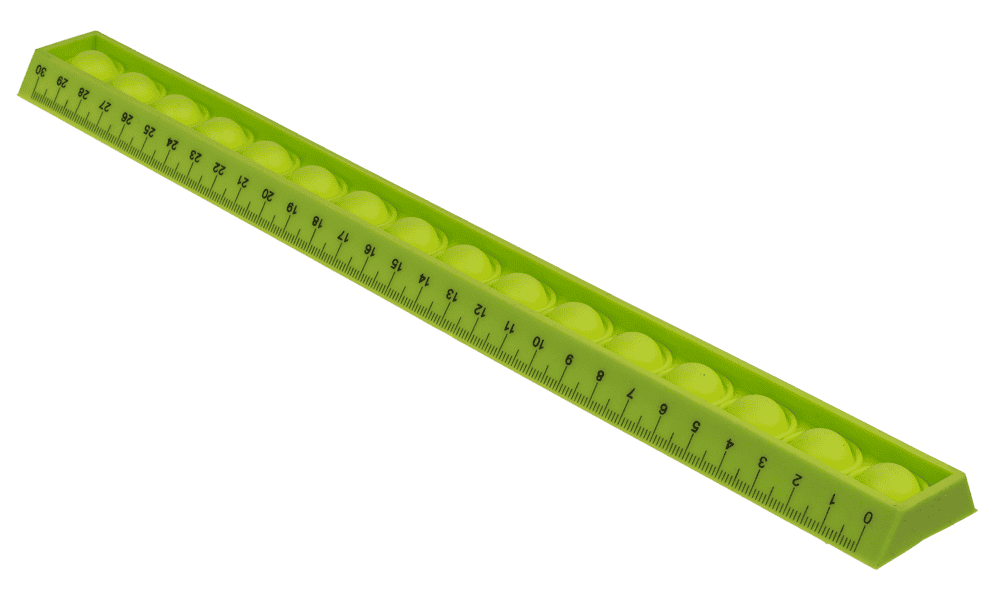 Silicone ruler, 31,5 cm,