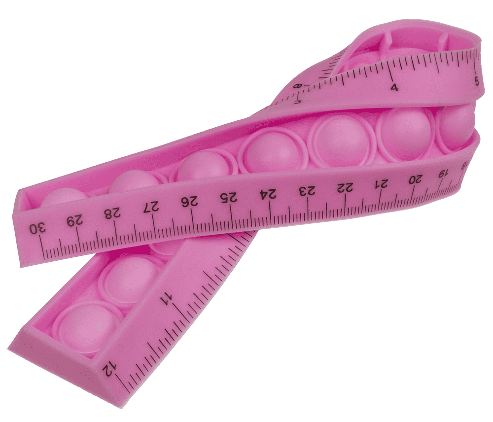 Silicone ruler, 31,5 cm,