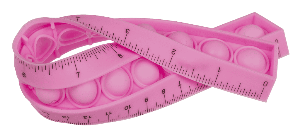 Silicone ruler, 31,5 cm,