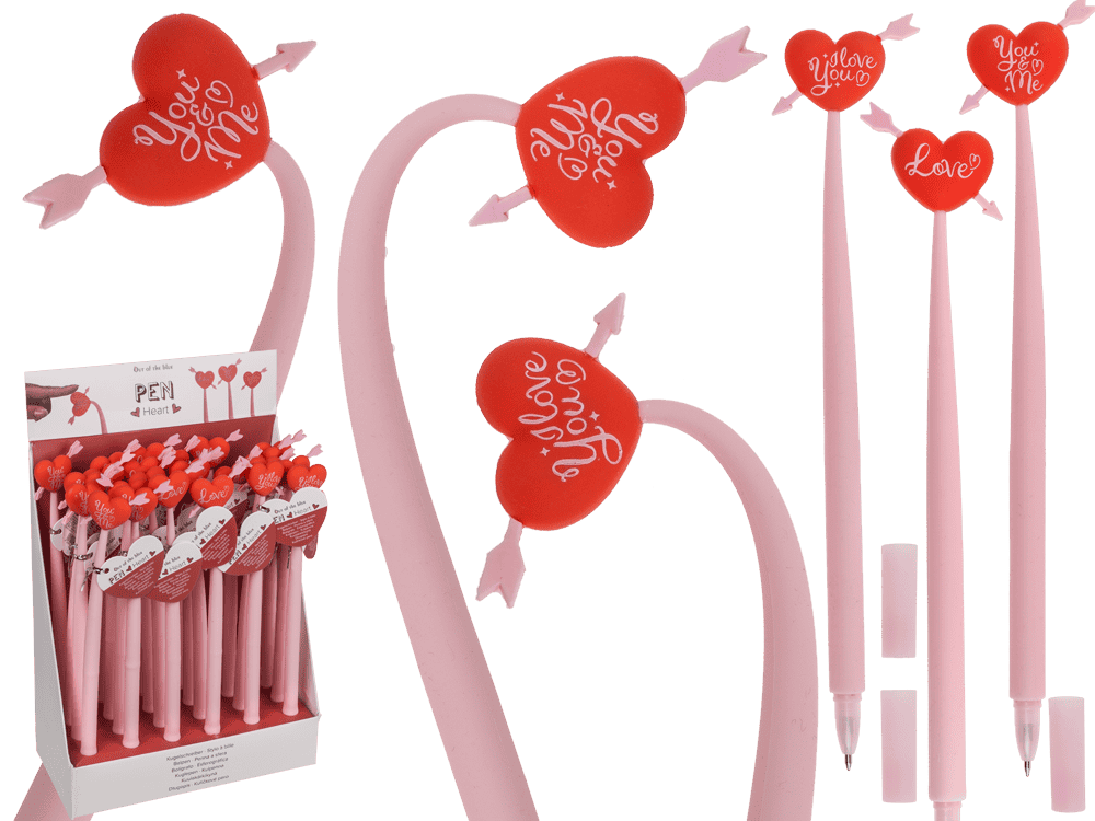 Pen, Heart, approx. 23 cm,