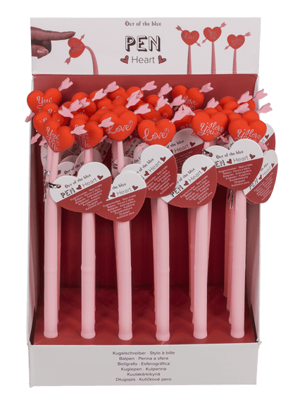 Pen, Heart, approx. 23 cm,