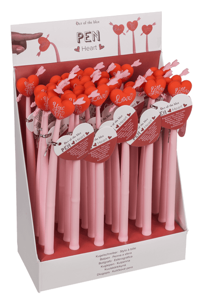 Pen, Heart, approx. 23 cm,