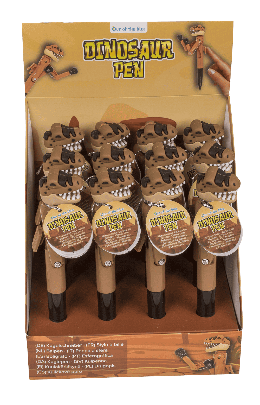 Pen, Boxing Dinosaur,