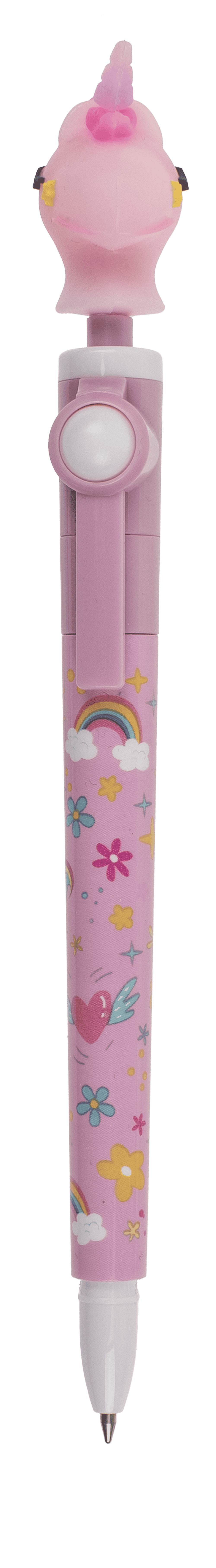 Pen, Spinning Unicorn, approx. 19 cm,