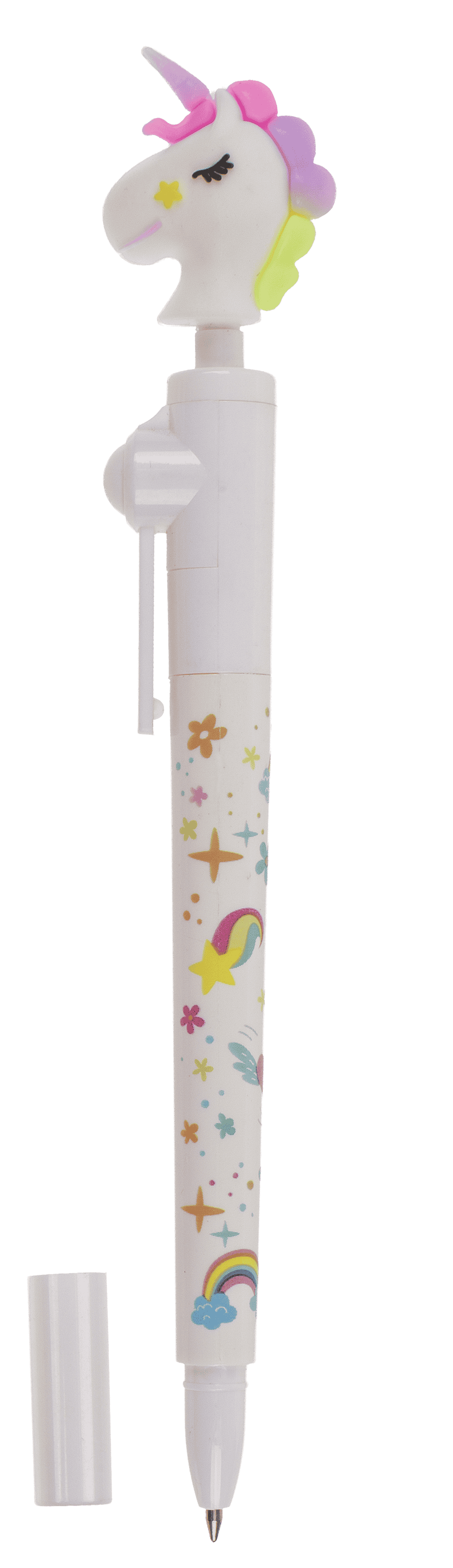 Pen, Spinning Unicorn, approx. 19 cm,