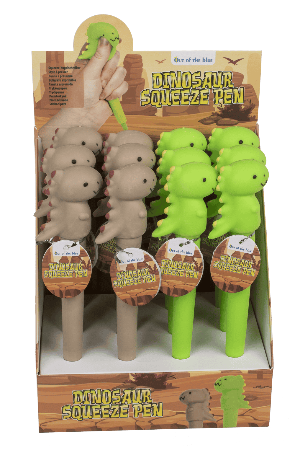 Squeeze Pen, Dinosaur,