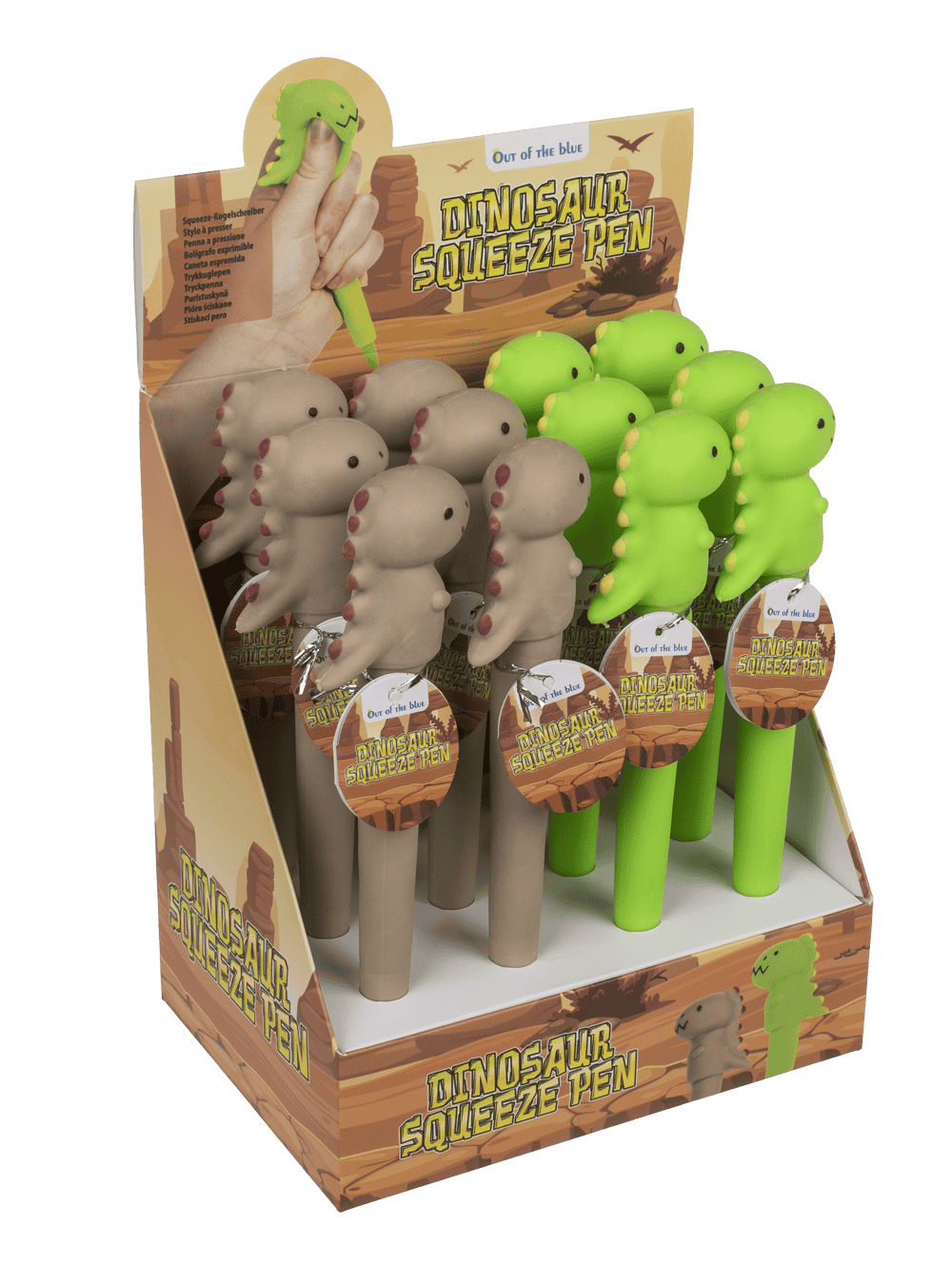 Squeeze Pen, Dinosaur,