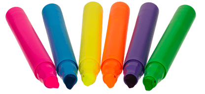 Jumbo highlighter, Neon,