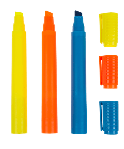 Jumbo highlighter, Neon,