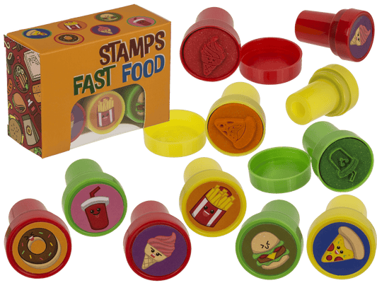 Stamps, Fast Food, 2,5 cm.