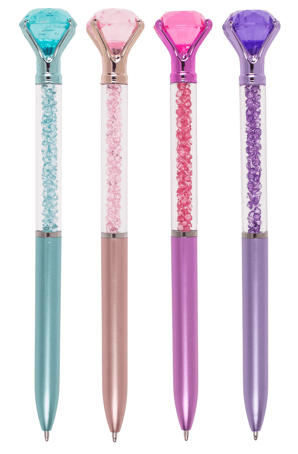 Pen with crystals, 16 cm,