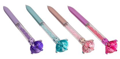 Pen with crystals, 16 cm,