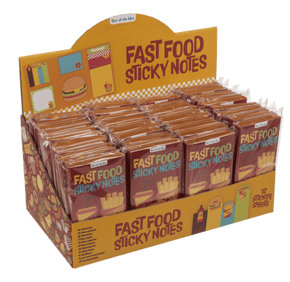 Sticky notes, Fast Food,
