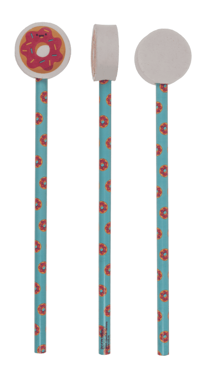 Pencil with eraser, Fast Food,