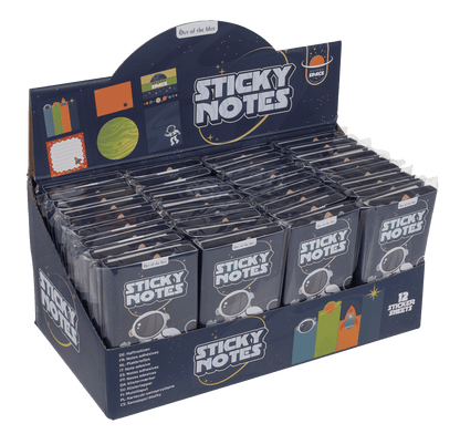 Sticky notes, Space,