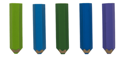 Eraser, Pencil shape, 6,6 cm,