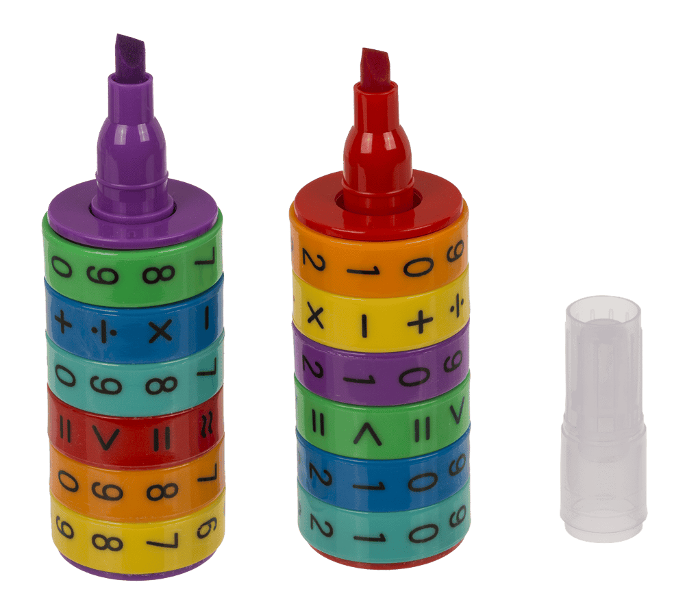 Highlighter, Mathematics Genius, 10,5 x 3 cm,