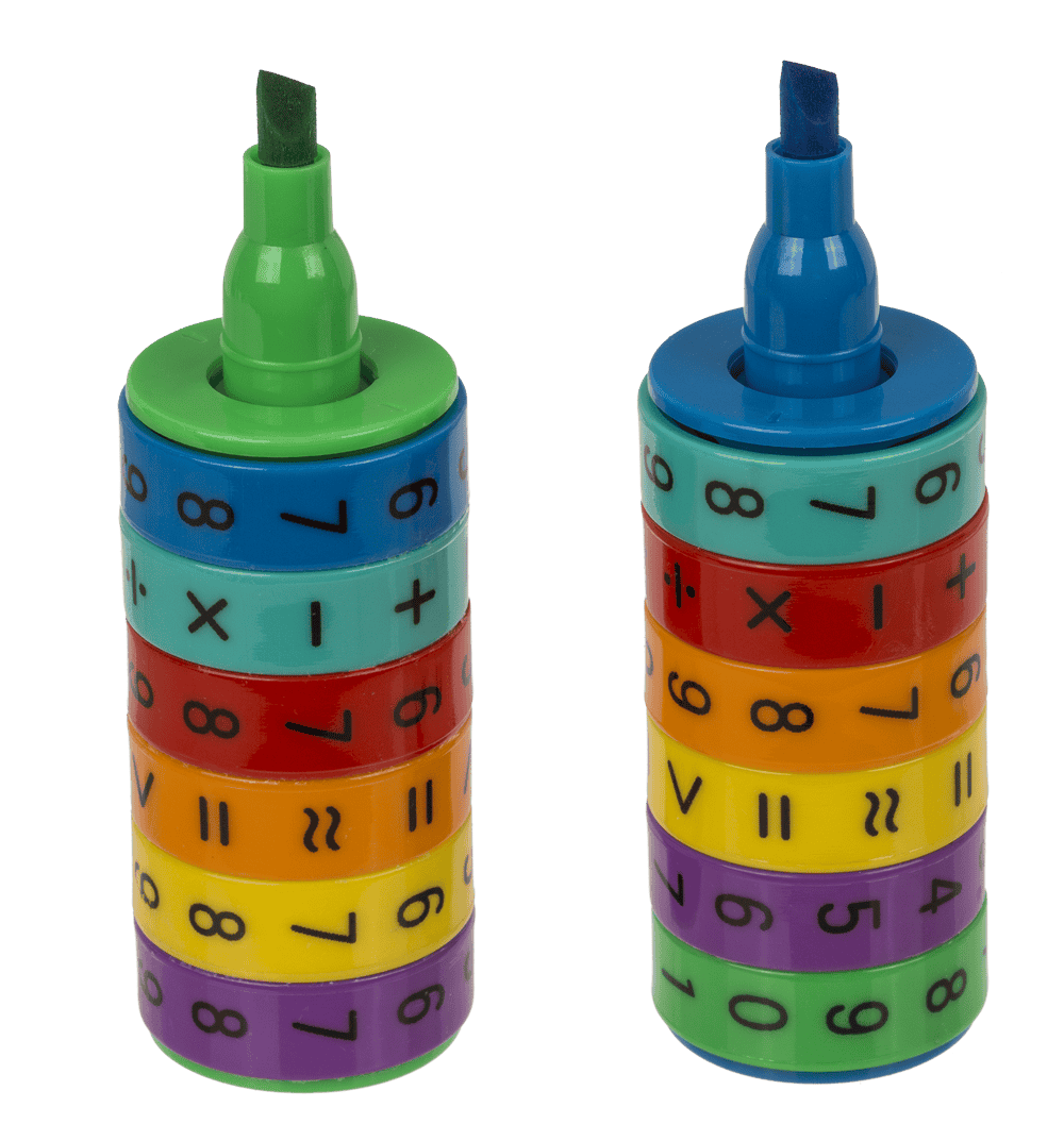 Highlighter, Mathematics Genius, 10,5 x 3 cm,