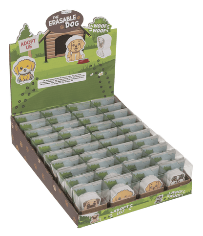 Eraser, Dog, approx. 4,2 x 2,3 cm,