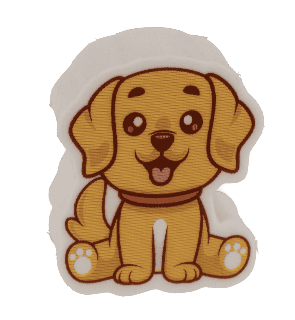 Eraser, Dog, approx. 4,2 x 2,3 cm,