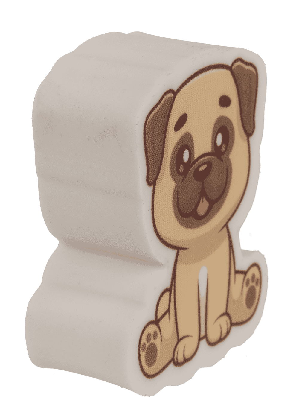 Eraser, Dog, approx. 4,2 x 2,3 cm,