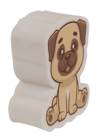 Eraser, Dog, approx. 4,2 x 2,3 cm,