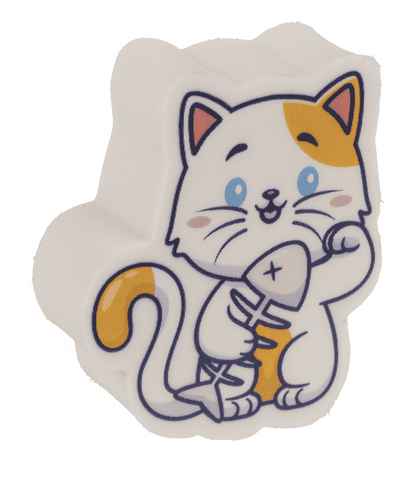 Eraser, Cat, approx. 4,2 x 2,3 cm,