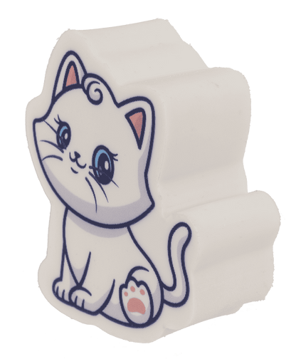 Eraser, Cat, approx. 4,2 x 2,3 cm,