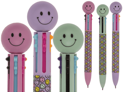 Erasable Ball Pen with 6 coloured cartridges,